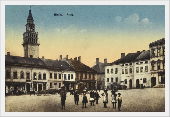 Rynek w Bielsku.