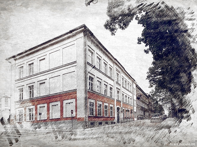 Szkoła żydowska w Bielsku.