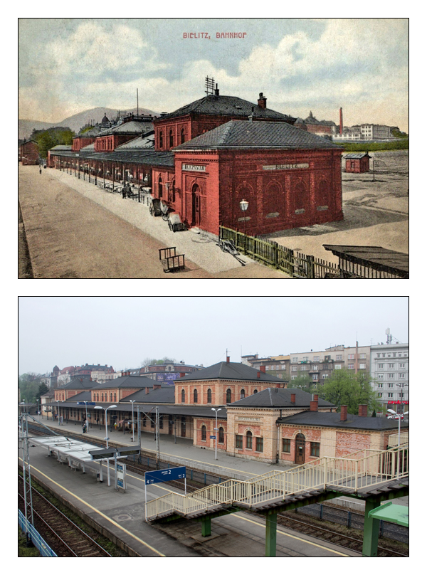 Nowy dworzec kolejowy w Bielsku