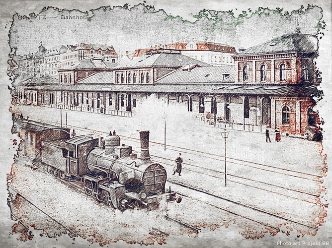 Dworzec kolejowy w Bielsku