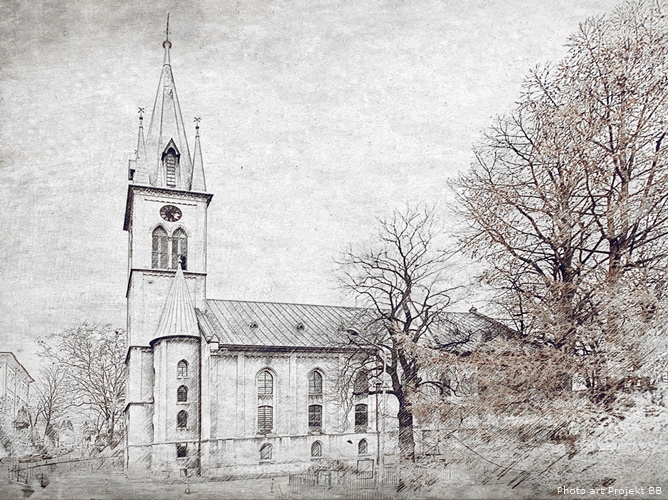 Kościół ewangelicki w Bielsku pw. Zbawiciela.