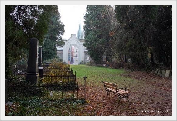 Stary cmentarz ewangelicki w Bielsku.