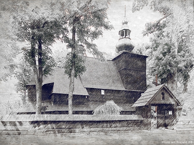 Kościół św. Barbary w Mikuszowicach.
