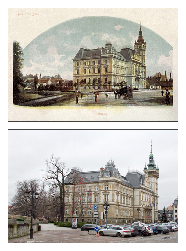 Plac Ratuszowy w 1904 r.