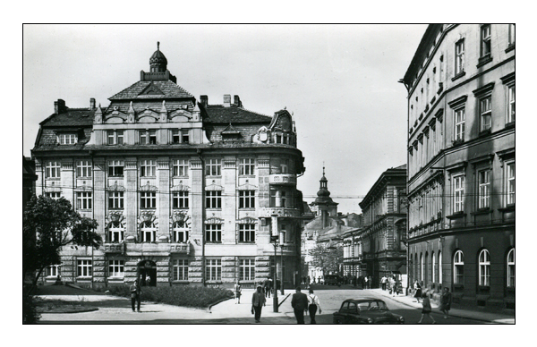 Plac Ratuszowy w 1970 r.