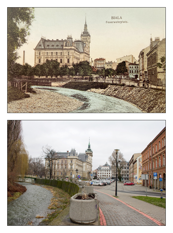 Plac Ratuszowy w 1909 r.