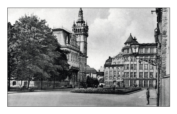 Plac Ratuszowy w 1942 r.