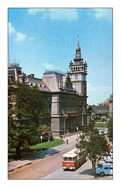 Plac Ratuszowy w 1976 r.