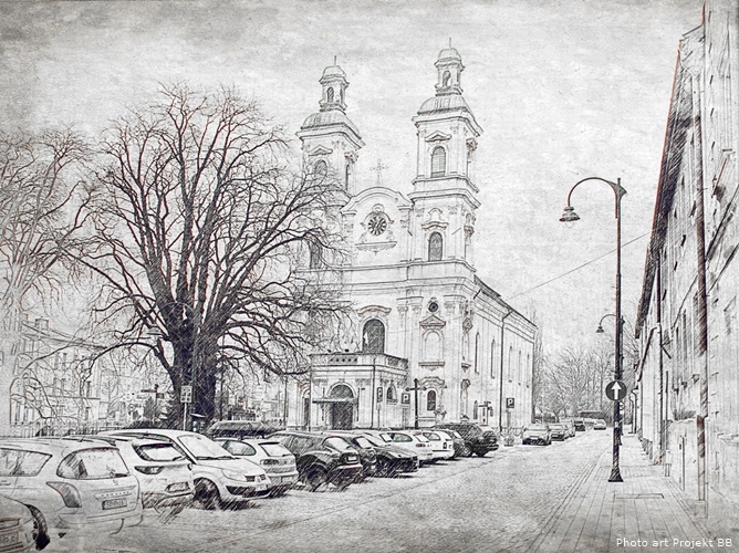 Kościół w Białej.