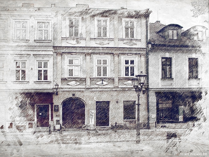 Pierwsza poczta w Bielsku.