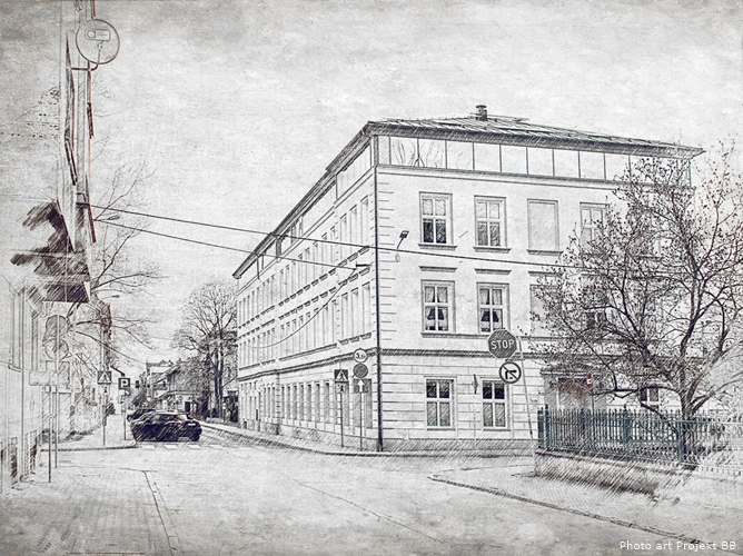 Fabryka Edmunda Schmei - budynek biurowy.