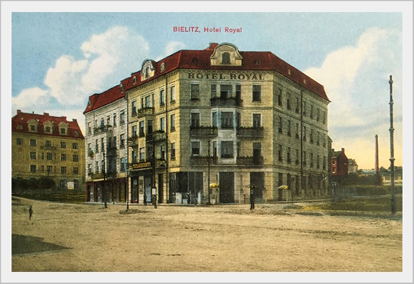 Hotel Royal w Bielsku.