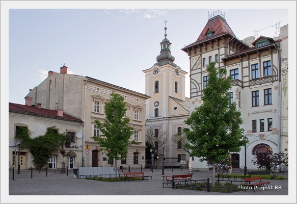 Kościół ewangelicki w Białej.