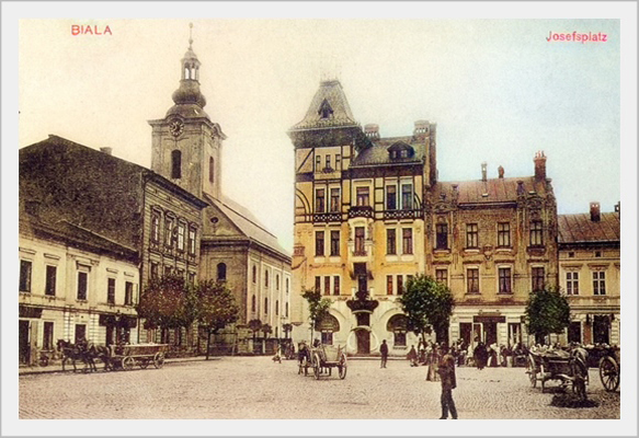 Kościół ewangelicki w Białej.