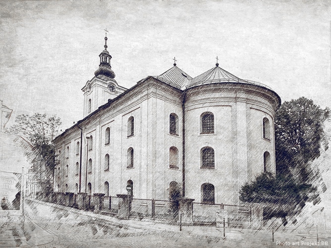 Kościół ewangelicki w Białej.