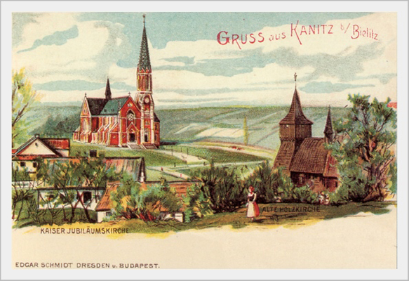 Nowy kościół w Kamienicy.