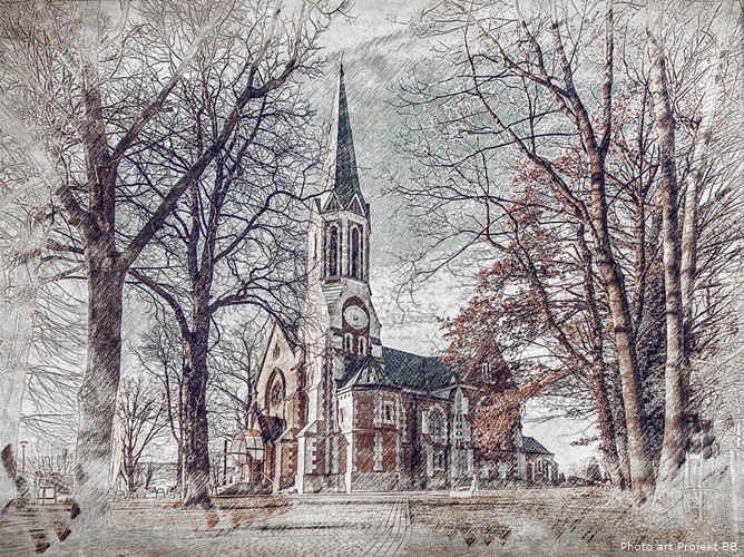 Nowy kościół w Kamienicy.